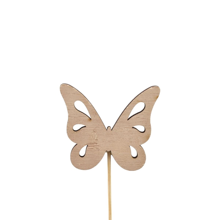 <h4>Bijsteker 50cm Vlinder 6.5cm</h4>