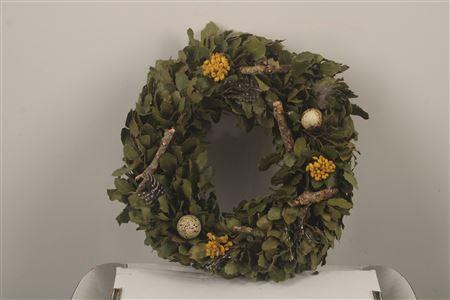 <h4>Wreath Steeneik Easter 25cm</h4>