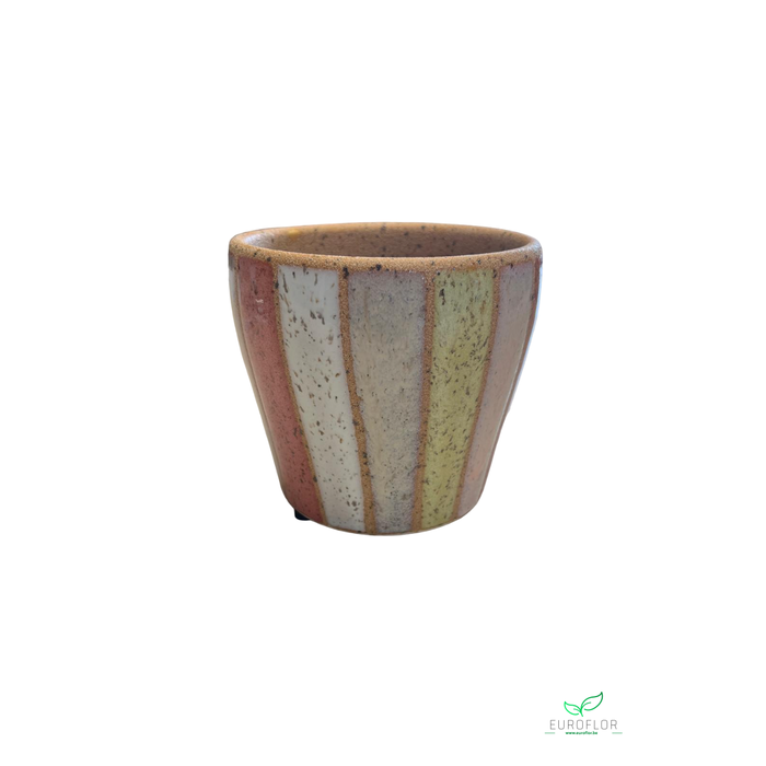 <h4>CERAMIC PLANTER 'RICOCHET'  12*12*H11</h4>