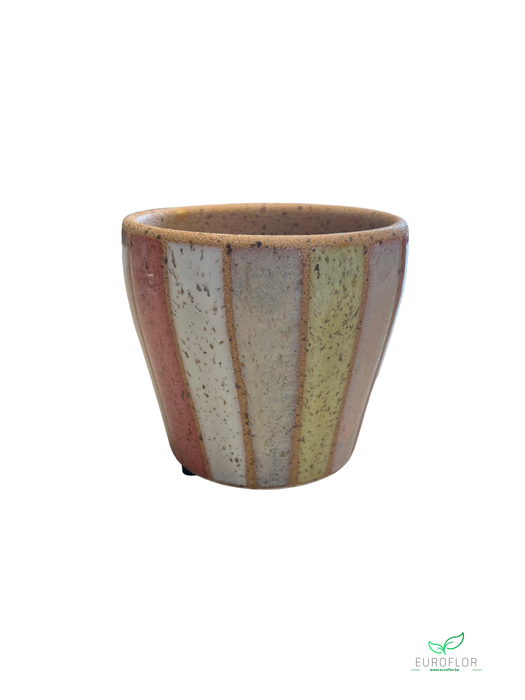 CERAMIC PLANTER 'RICOCHET'  12*12*H11