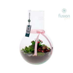 Green Bottle Suzanne Large met Moederdag arrangement