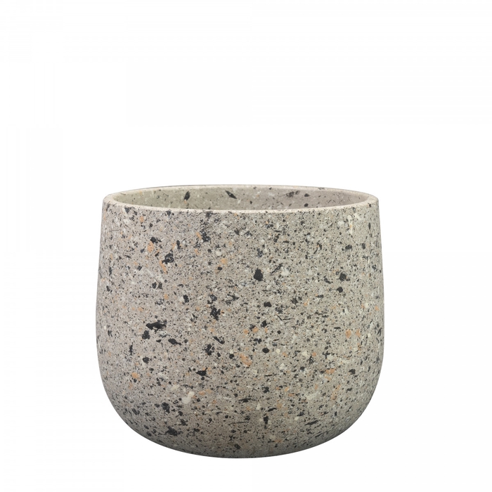 Keramiek Tina pot terrazo d18*15cm