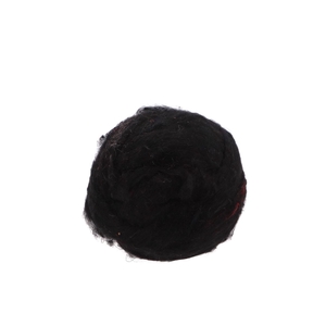 Lint Recycled Silk 85 Black 11mx15mm Nm