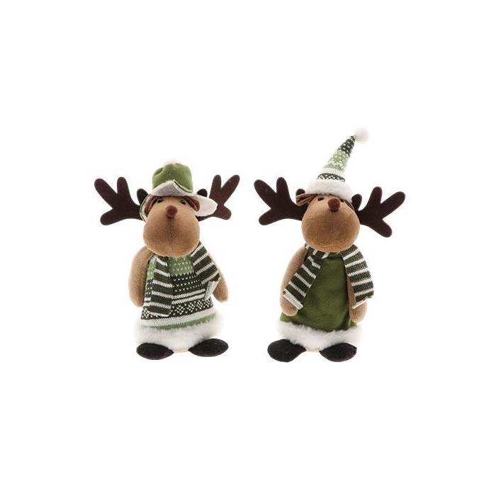 <h4>Reindeer Standing Cozy 2Ass L10W10H28</h4>