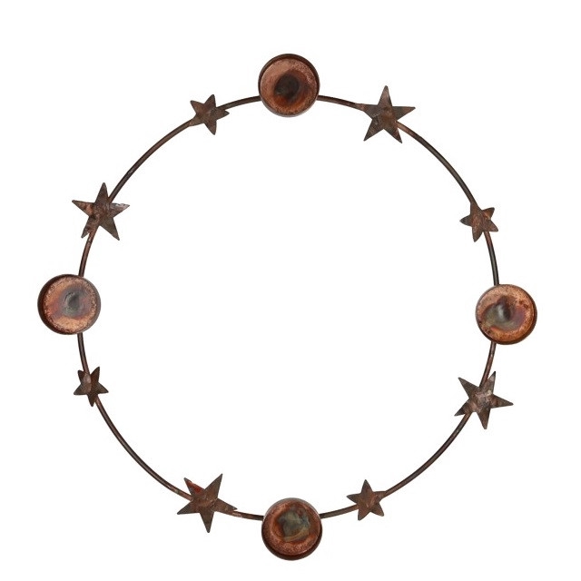 Opruiming Kerst Kaarshouder ster d34cm