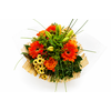 Boeket bamboo oranje