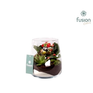 Glas Alzada met Arrangement