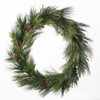 AF Wreath Pine Cone D76cm Gree