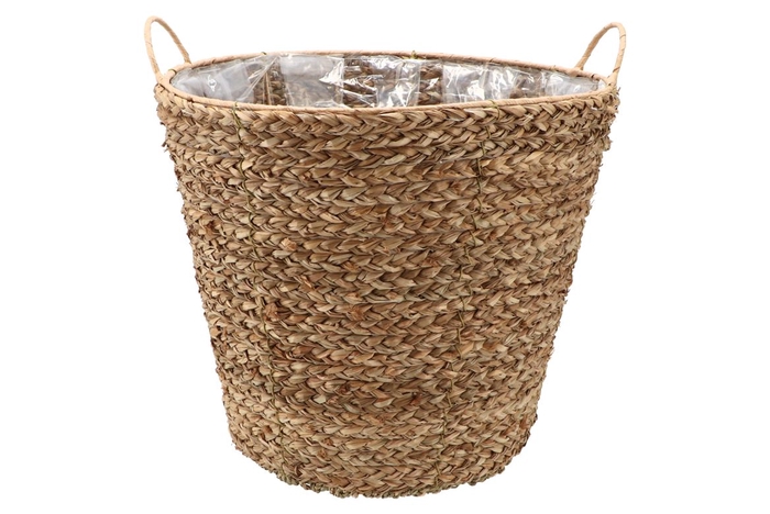 Seagrass Levi Basket Pot Natural 38x33cm