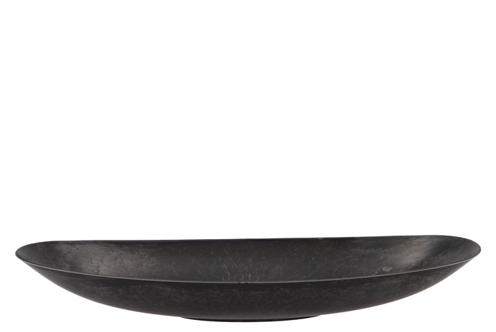 <h4>Melamine Grey Bowl Oval 50x22x8cm</h4>