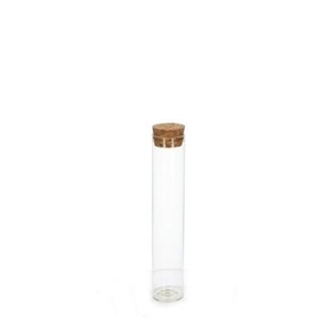 Glass Tube+cork d03*15cm