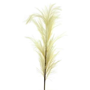 SILK FLOWERS - FEATHER SPRAY CREAM 160CM