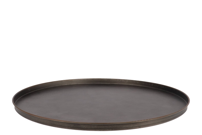 Coaster Bronze Tray Metal 46x46x2cm