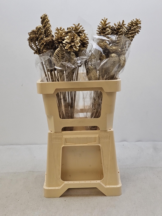 KERST OP STOK MIX GOUD