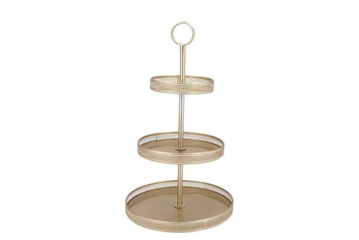 Storage Shelf Esi Metal Majestic Gold 37x65cm
