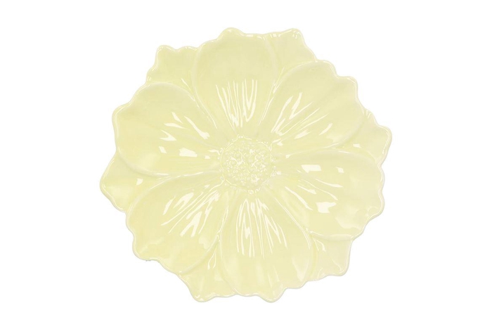 <h4>Bloom Cosmea Plate Yellow 24x24x4cm Nm</h4>