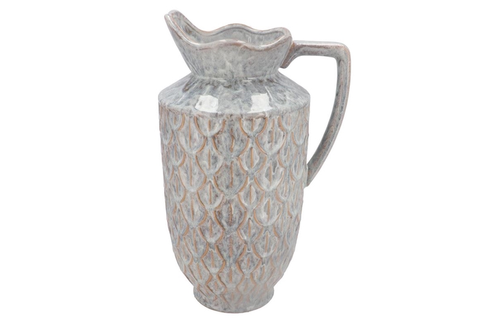 <h4>Inga Boa Grey Vase Active Glaze 28x23x46cm</h4>