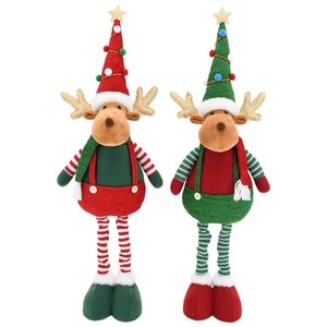 Dec Standing XMAS Reindeer (H80cm)