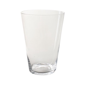 Glass Vase conical d20*28cm