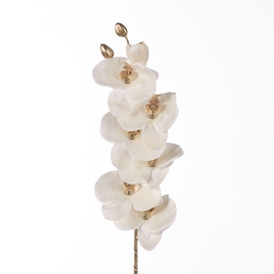 AF Phalaenop Metallic L80cm Wh