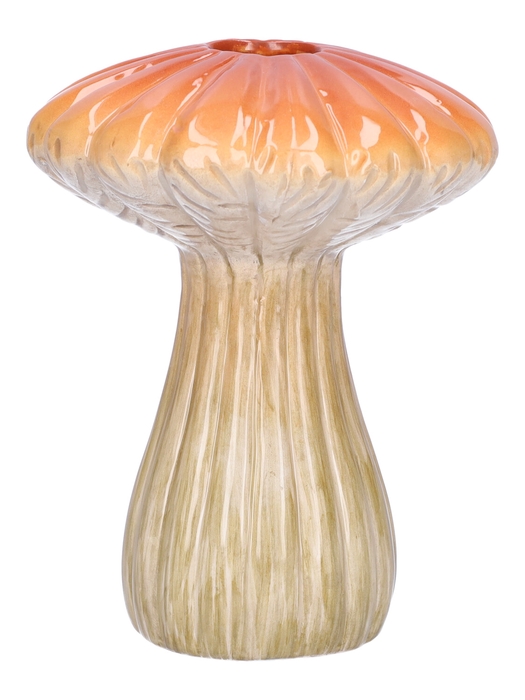 <h4>DF00-665480200 - Vase Shiitake2 lines d2/10xh13.2 oran</h4>