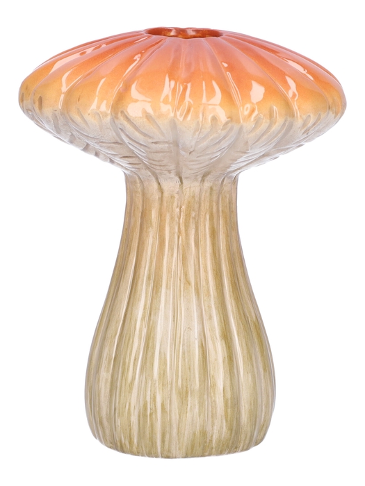 <h4>DF03-665480200 - Vase Shiitake2 lines d2/10xh13.2 oran</h4>