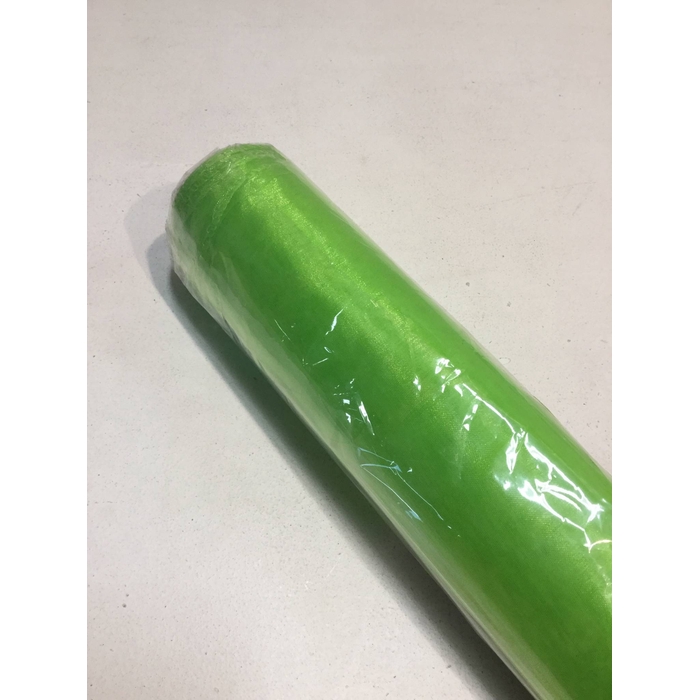 <h4>ORGANZA APPLE GREEN 40CM*9M</h4>