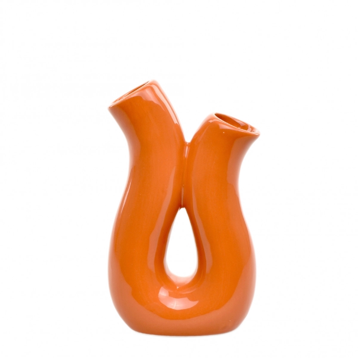 <h4>Keramiek Vaas Tube 11*6*18.5cm</h4>