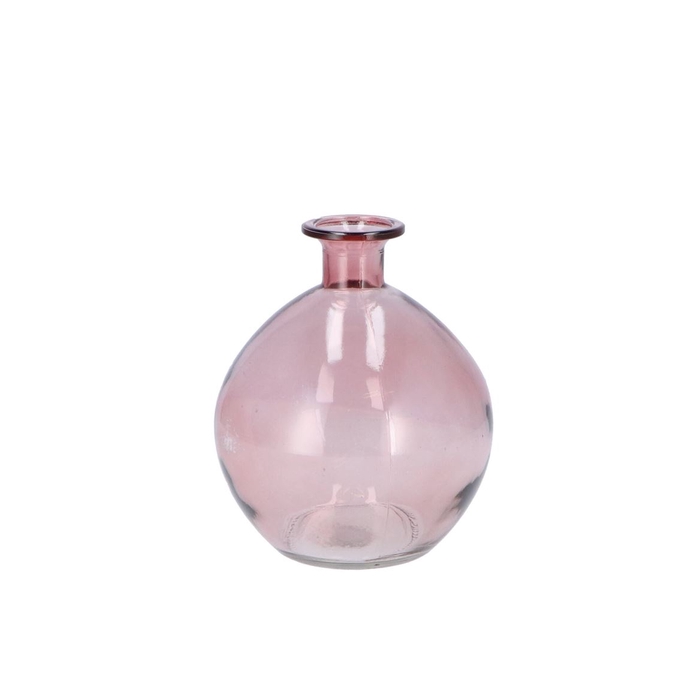 <h4>Dry Glass Blush Pink Bottle Bol 13x15cm Nm</h4>
