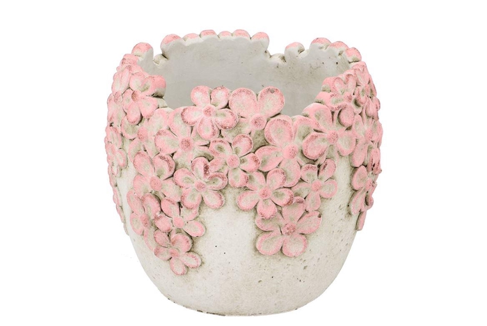 <h4>Dante Light Pink Pot Bloom 20x20x17cm</h4>