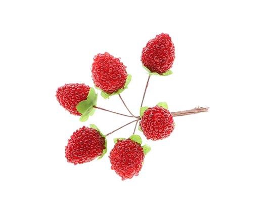 Pick Strawberry 6 Pcs L17W13H5