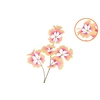Silk Ginkgo Leaf Orange 85cm