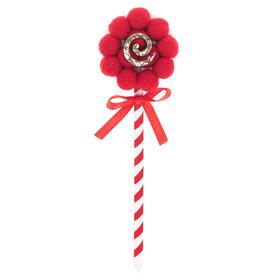 <h4>Kerst bijsteker 13cm Lollipop 5cm</h4>