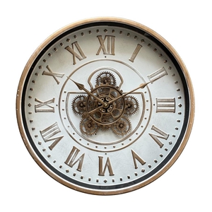 Clock Gear Ø45cm Natural 45422