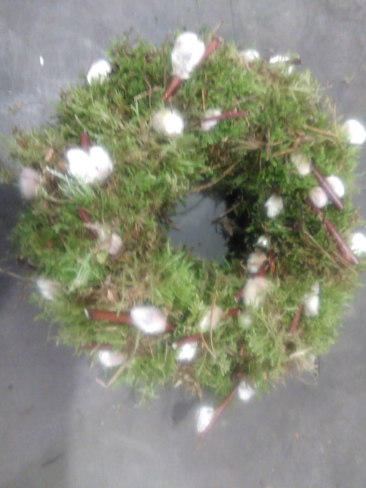 <h4>KRANZ 08 MOOS-KÄTZCHEN 15CM</h4>