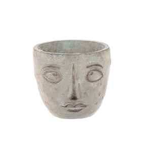 Ceramics Pot face d13.5*10.5cm