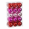 Christmas bauble Ball plastic  80mm x30