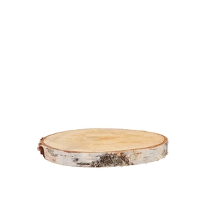 Nature Birch Slices Round D18-22cm X 3 Cm