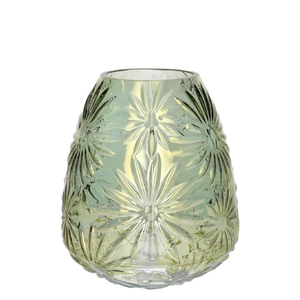 Glas Vaas Sarina d20.5*24.5cm