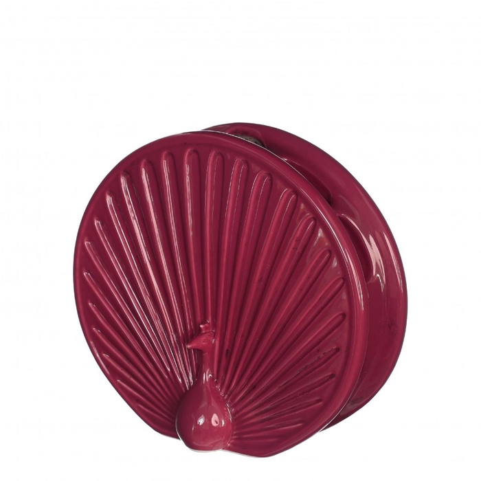 <h4>Keramiek Exclusief Peacock vaas 19.5*7*18cm</h4>