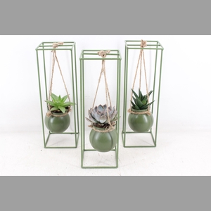 arr2 MB - Groen ijzer rek 1 bol