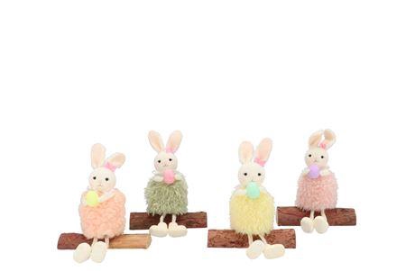 <h4>Easter Fun Dreamy Pastel Mix Bunny Sit Ass 13x5x18</h4>