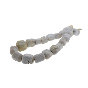 Stone Wood Garland 100cm White