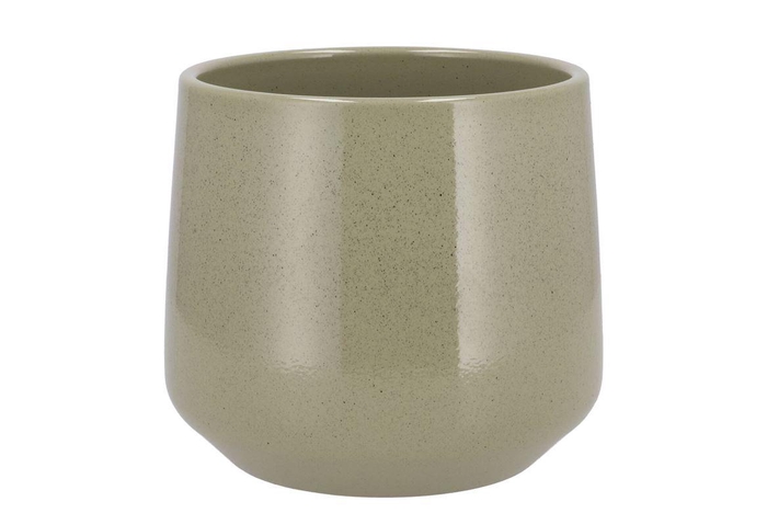 <h4>Ceramic Kiwi Stone Pot Berlin 18cm</h4>