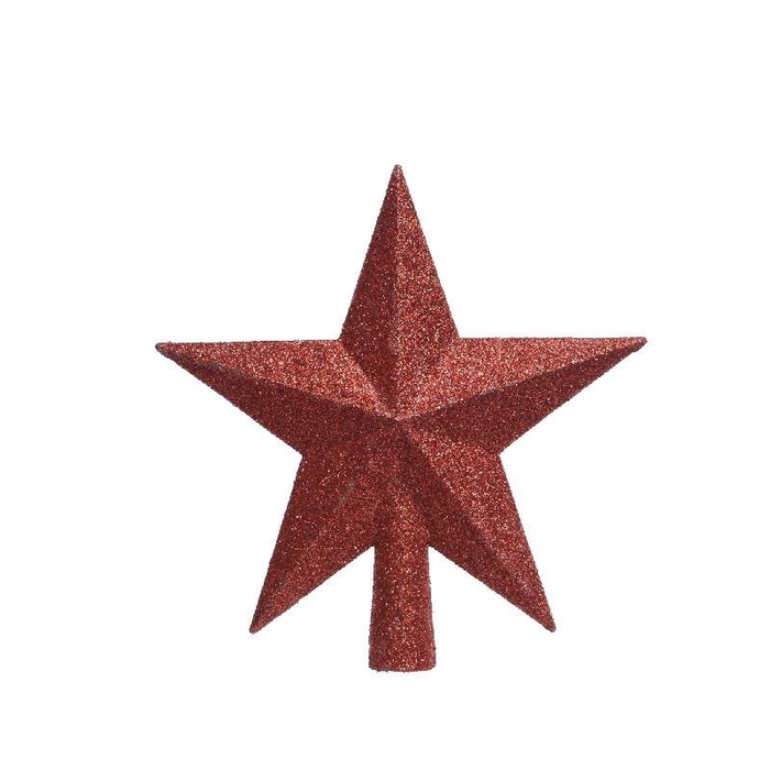 <h4>Kerst Deco piek ster 19cm</h4>