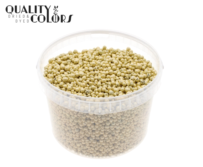 Terracotta pearls 3 ltr bucket Yellow