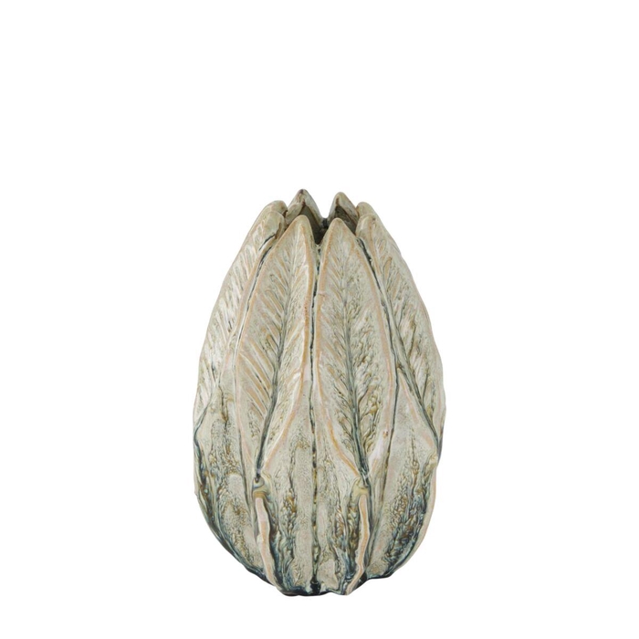<h4>Keramiek Exclusief Leaf vaas d12*19.5cm</h4>