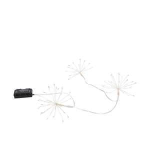 Led Shine Burst Garland 75 Led Timer Excl. Battery 60x30cm