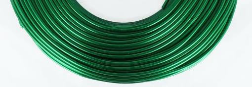 ALUMINIUM WIRE GROEN 2MM 500GR 60M