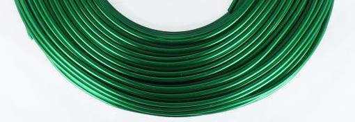 ALUMINIUM WIRE 2MM GROEN 500GR 60M